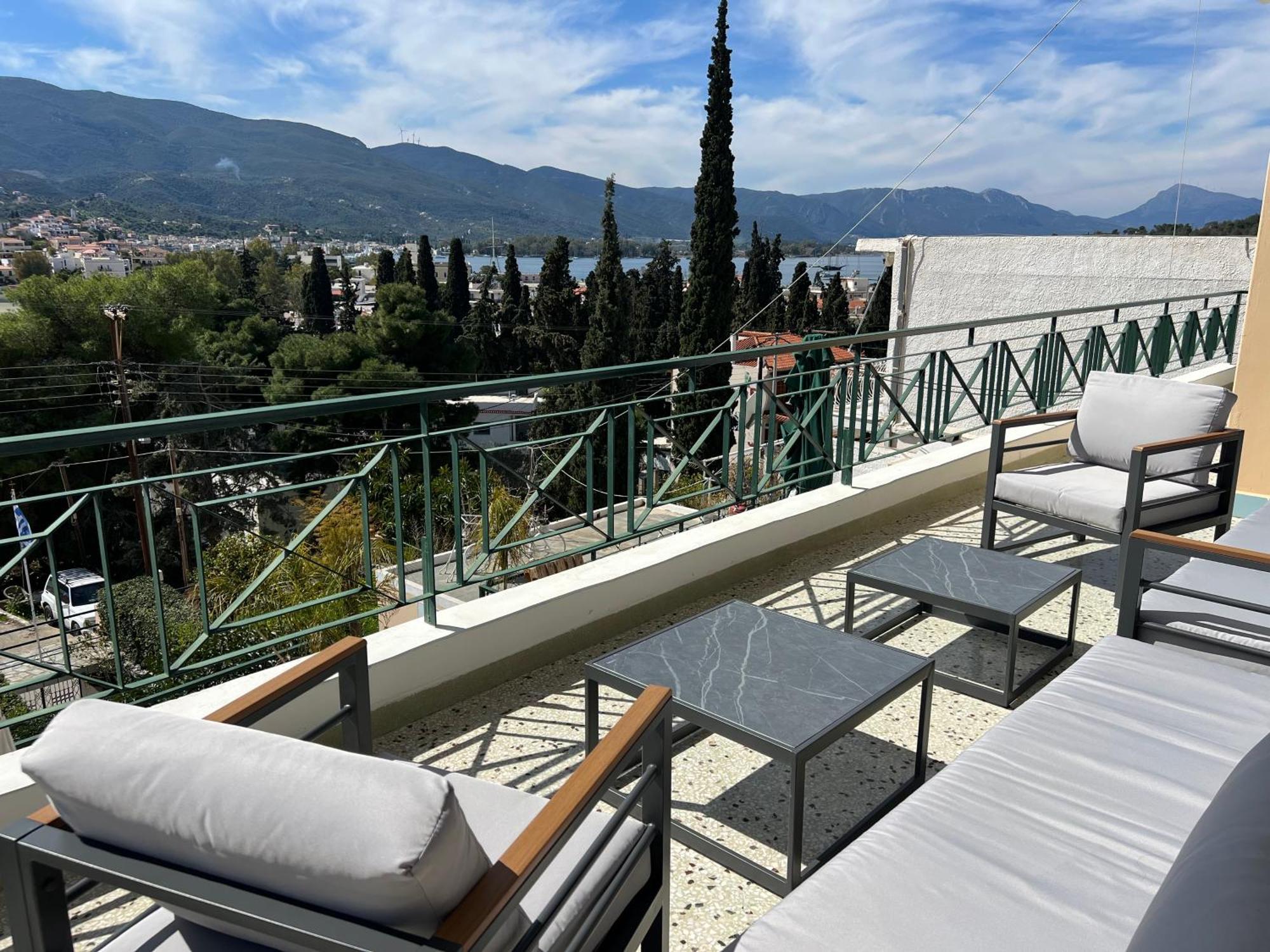 Villa Sofia Sea View Poros Town Eksteriør billede